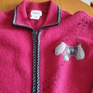 Tabi International Zip Up Sweater